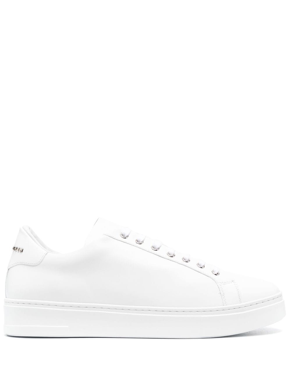 Skull and Plein low-top sneakers - 1