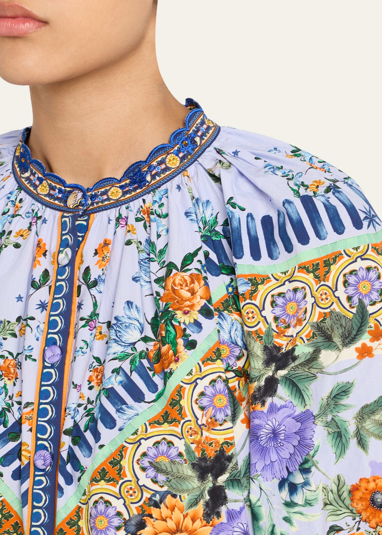 Luscious in Lisbon Puff-Sleeve Shirtdress - 5