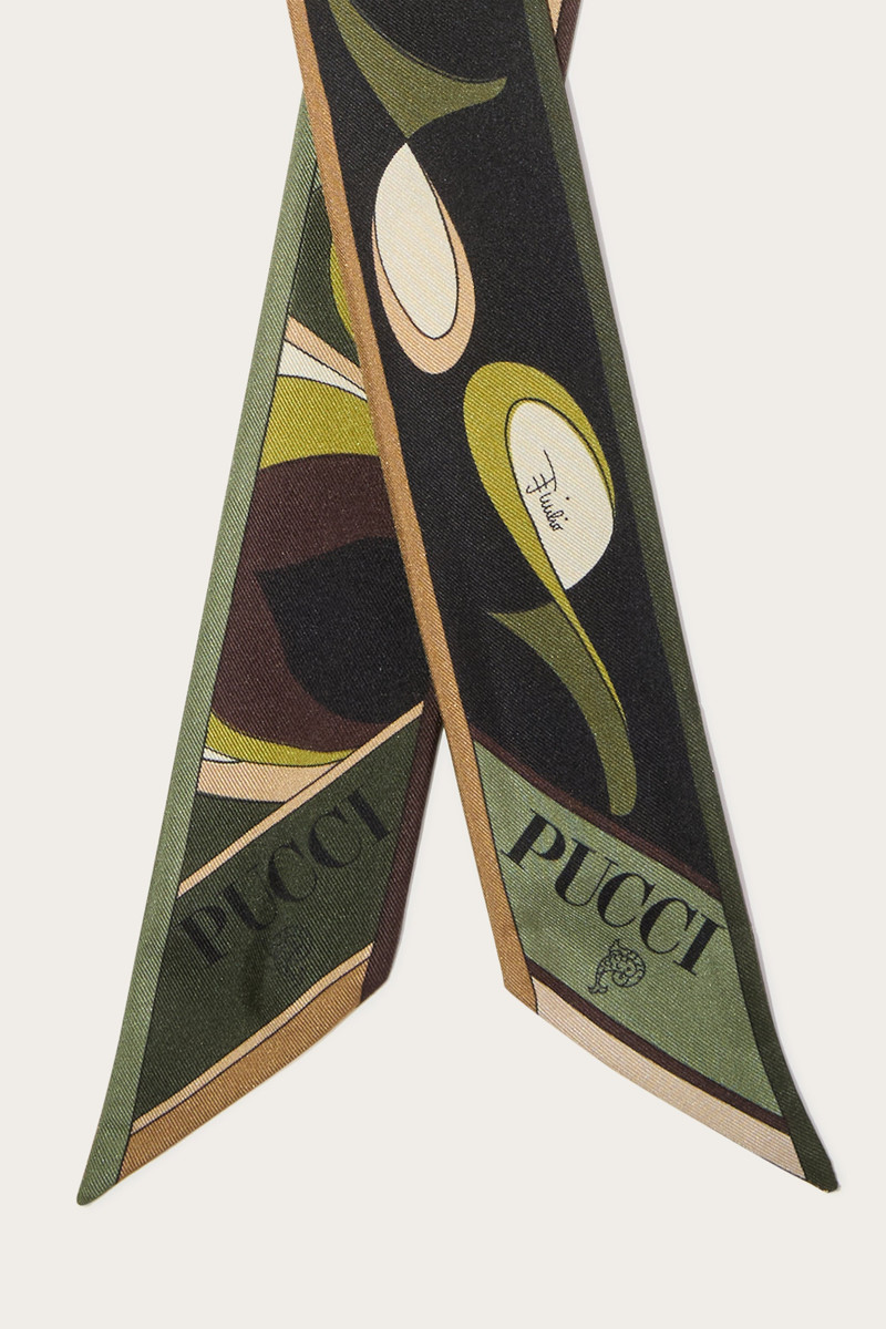 ONDE AND PESCI PRINT SILK TWILL CARRÉ 3
