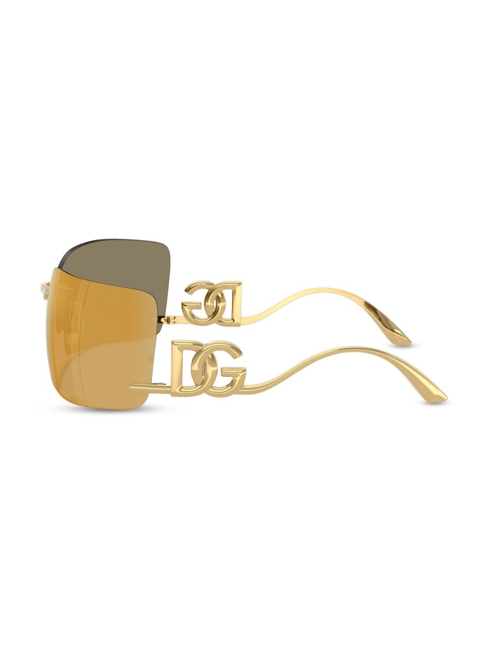 logo-plaque sunglasses - 3
