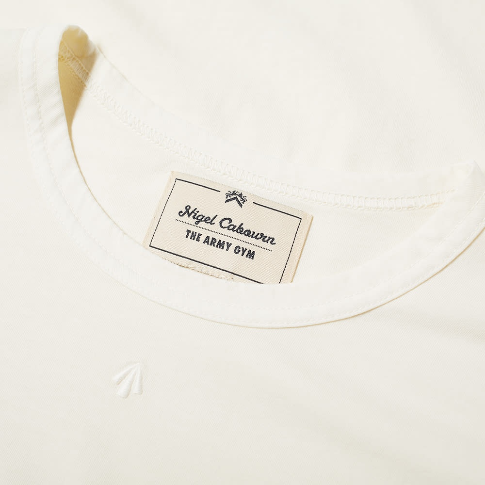 Nigel Cabourn Long Sleeve Embroidered Arrow Tee - 2