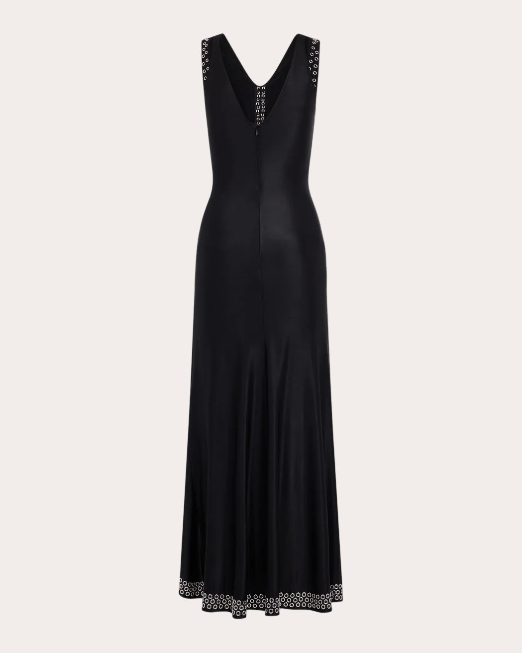 Embellished Asymmetric Ruched Satin-Jersey Dress - 6