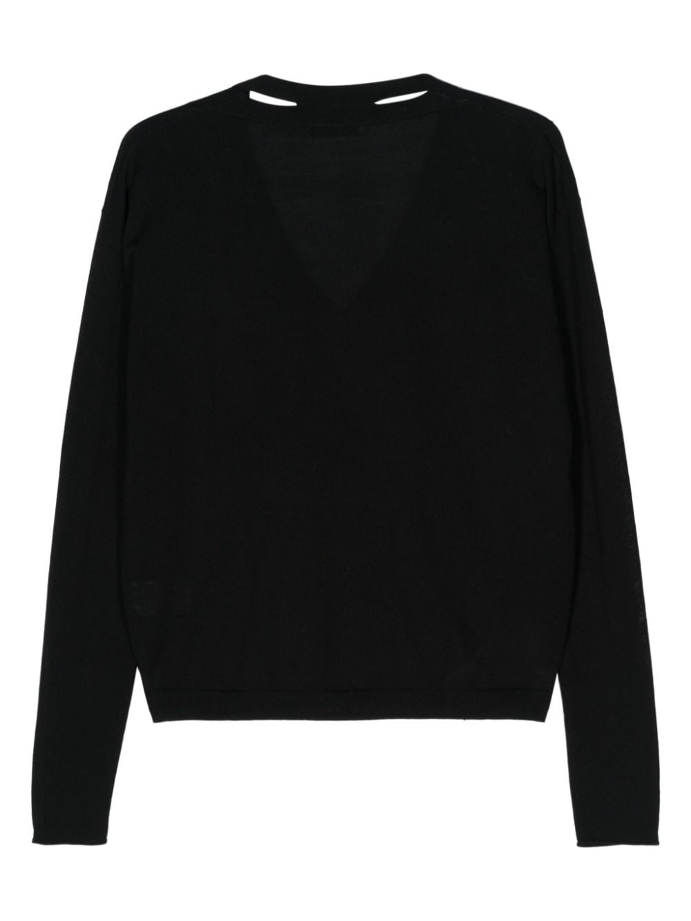 Refined Essentials fine-ribbed jumper - 2