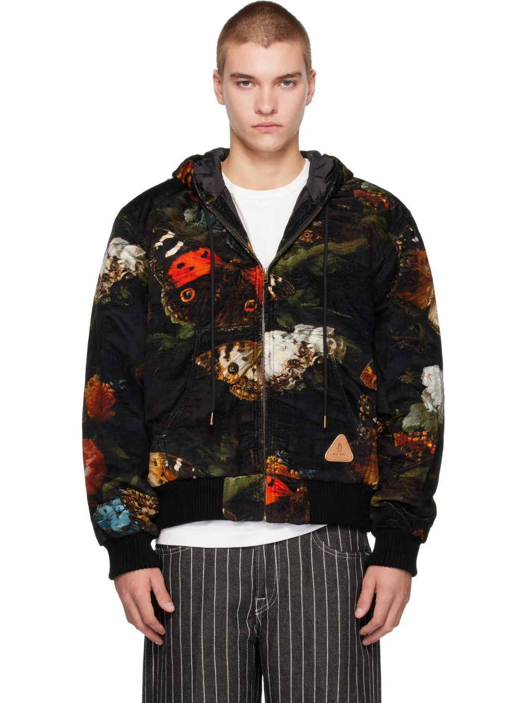 Black Relaxed Workwear Jacket - 1