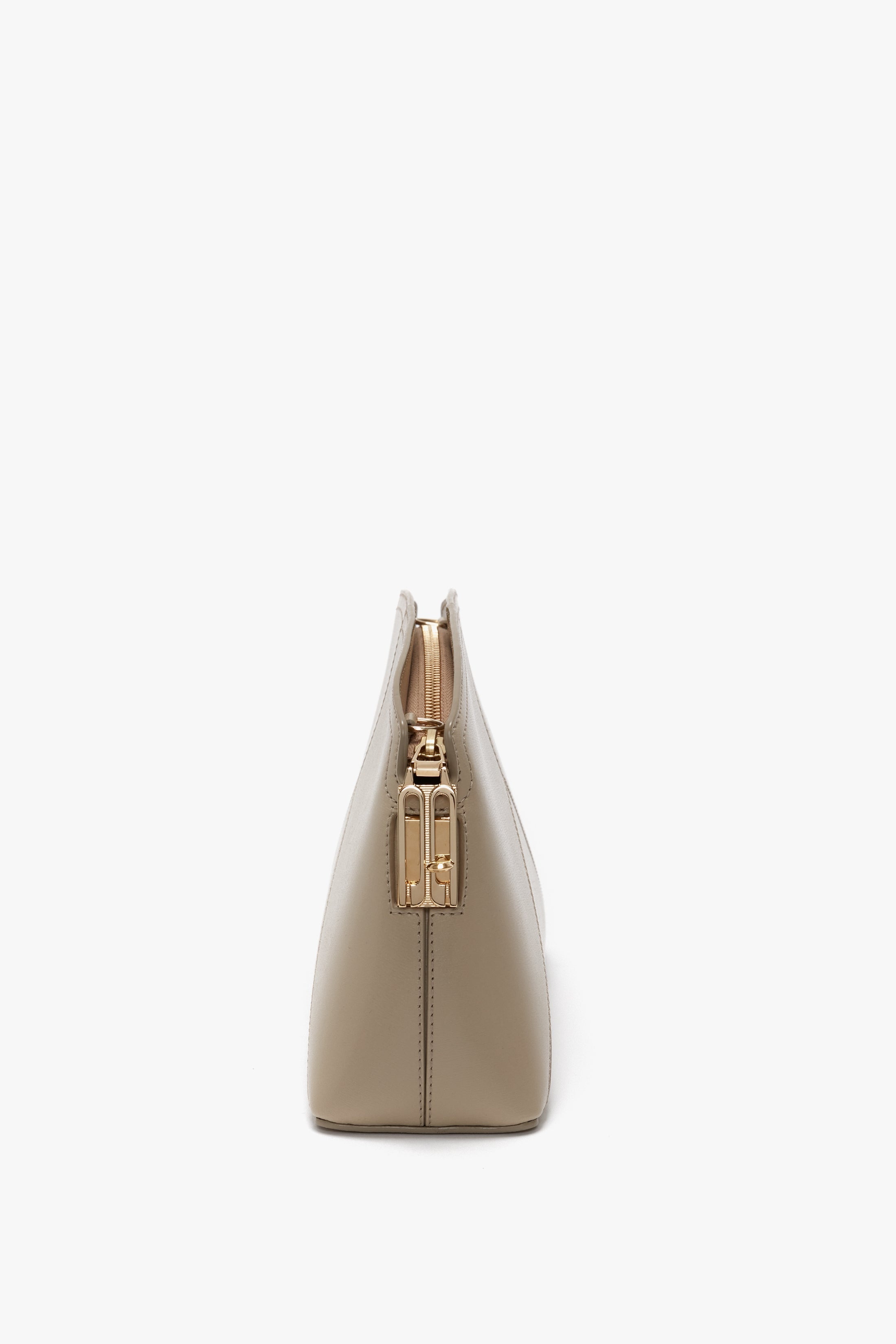 Victoria Cross Body In Taupe Leather - 4