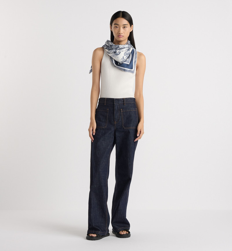 Toile de Jouy Sauvage 90 Square Scarf 4