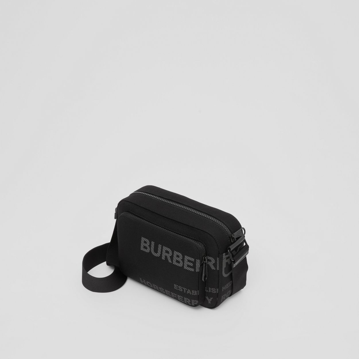 Horseferry Print Nylon Crossbody Bag - 4