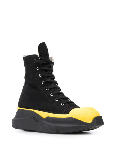 Rick Owens DRKSHDW platform ankle boots outlook