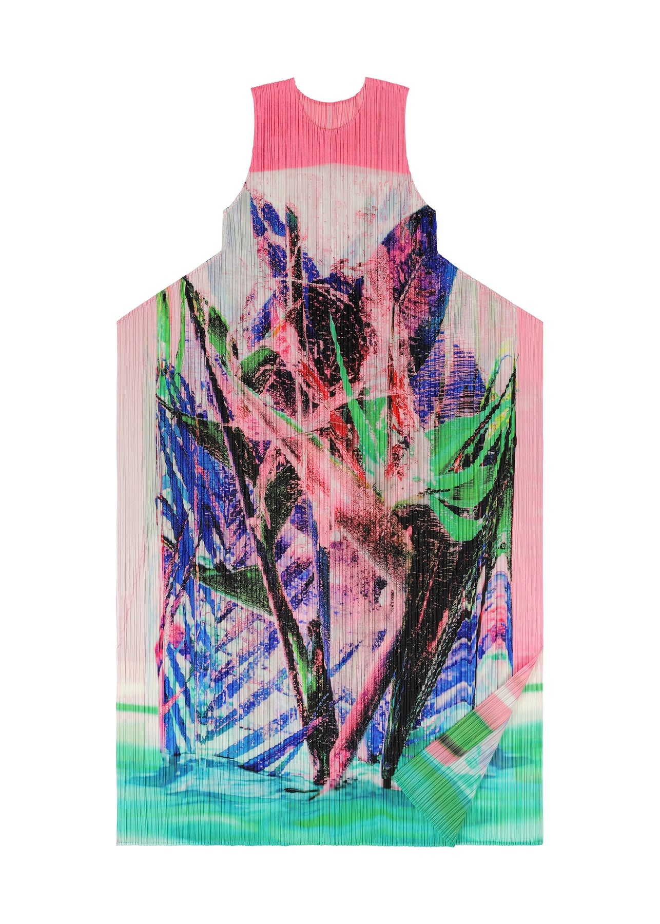 TROPICAL WINTER DRESS - 4