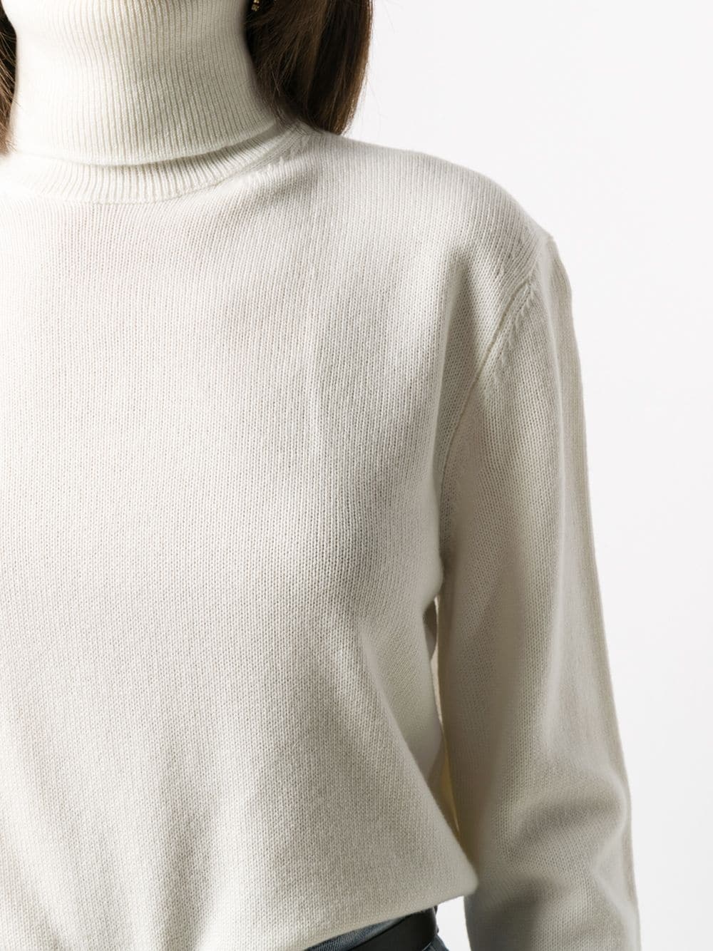 rollneck cashmere jumper - 5