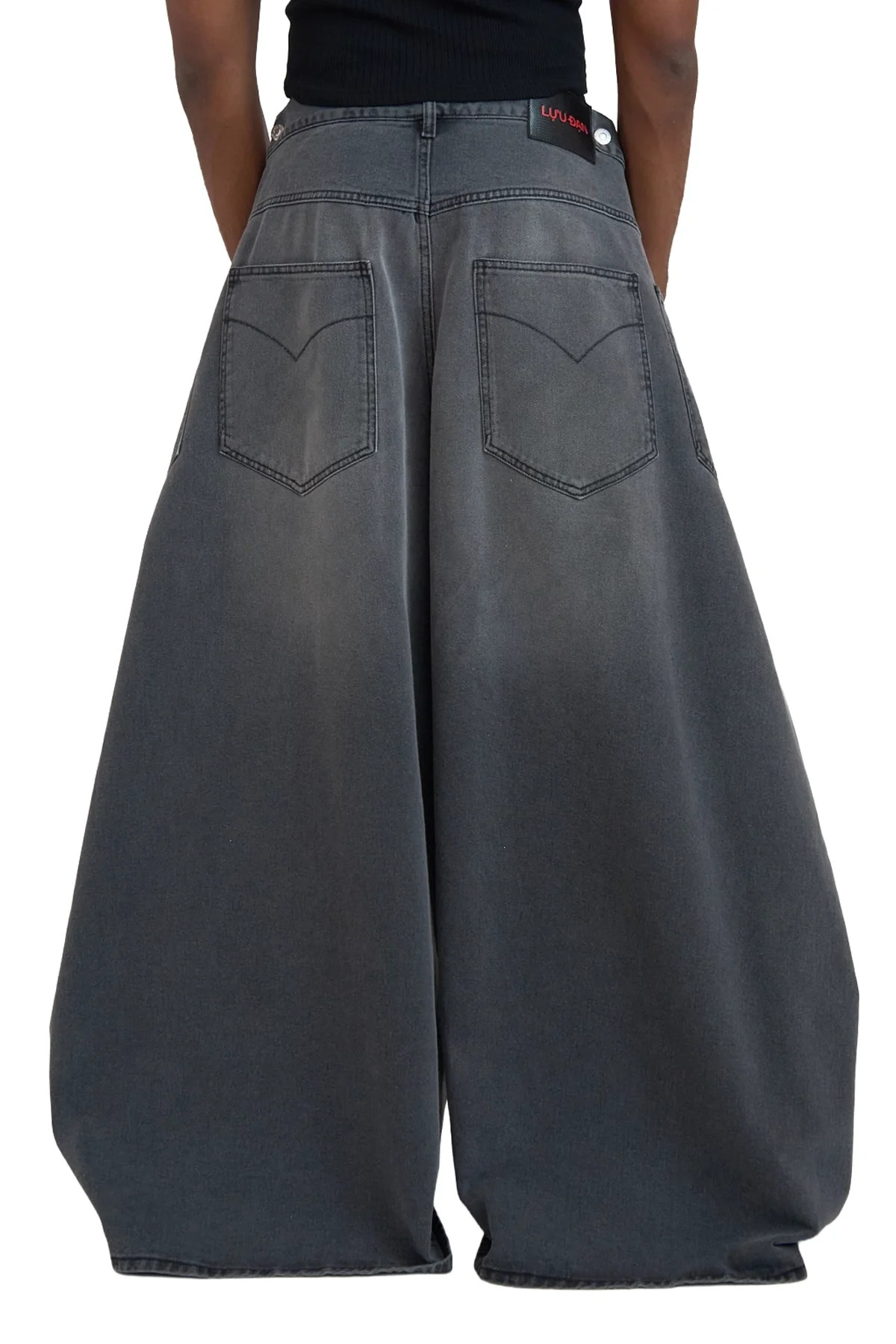 Lu'u Dan  Maxi X Maxi X Maxi Jeans Grey - 2