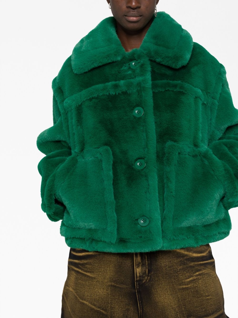 Xena faux-shearling jacket - 5