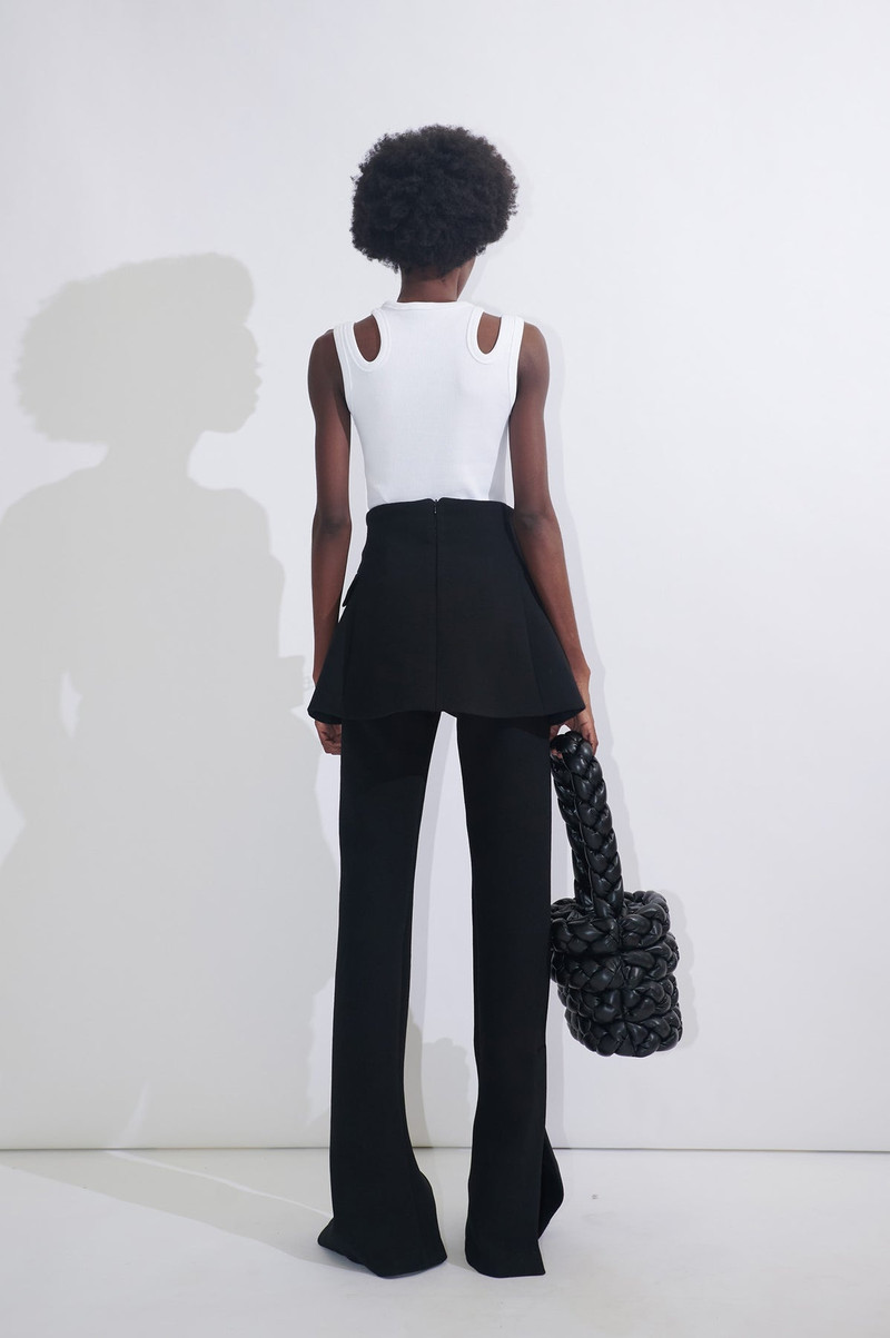 ORGANIC COTTON MULTI STRAP TANK TOP WHITE 16