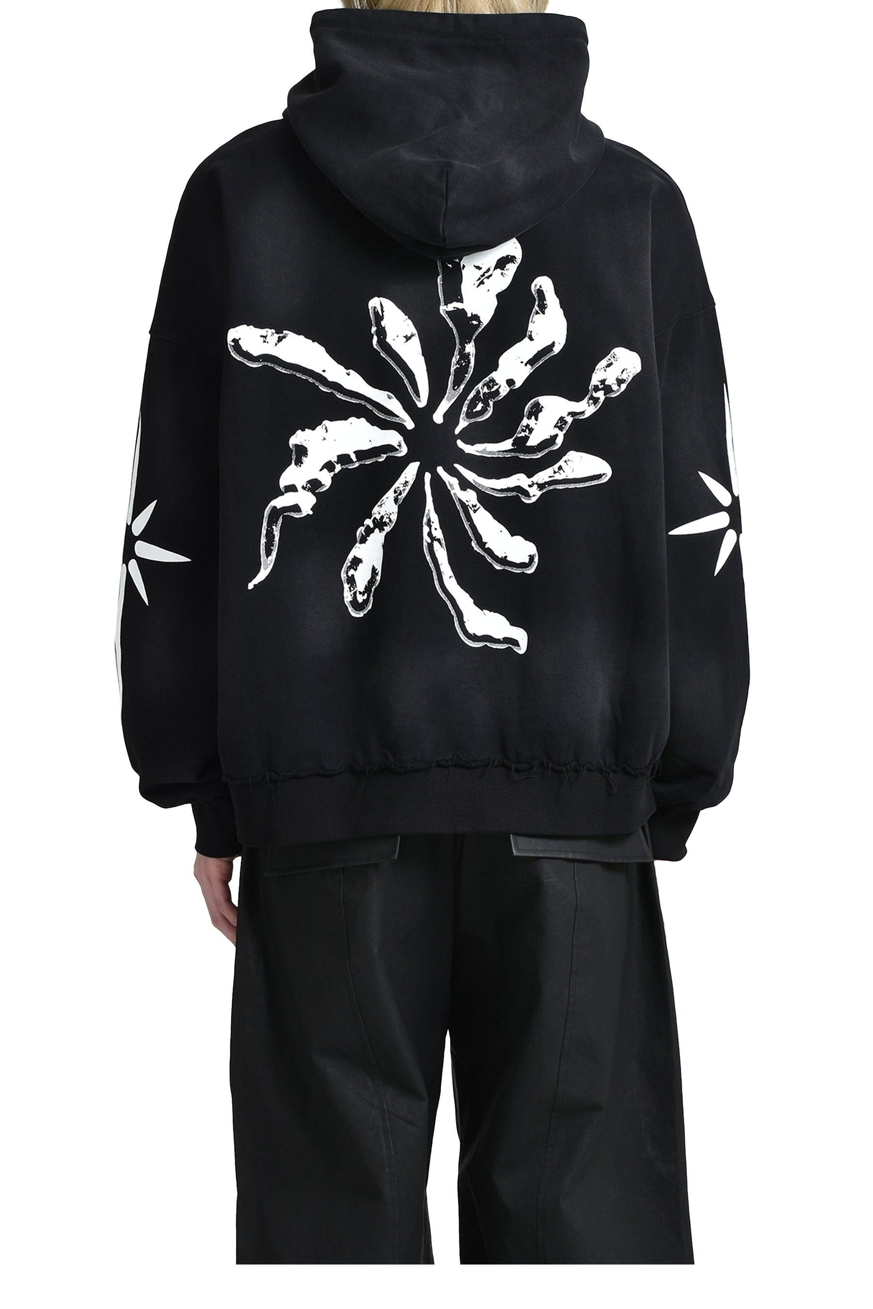 ORIGAMI HOODIE / BLK - 2