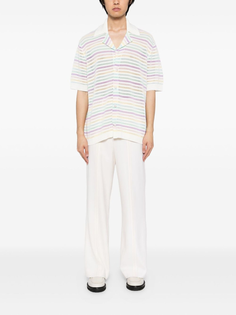 CASABLANCA flower crochet shorts outlook