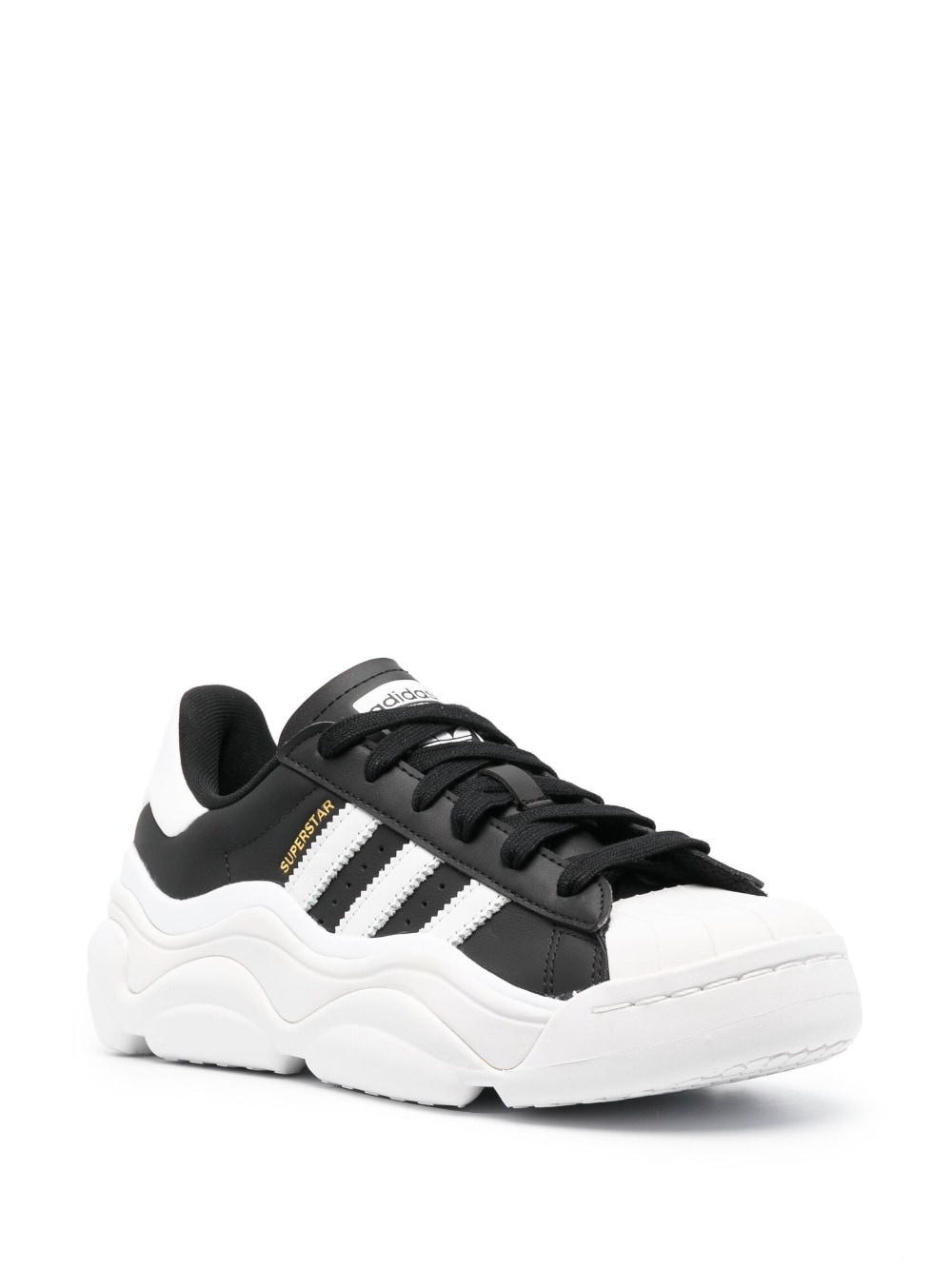 Superstar chunky-sole leather sneakers - 2