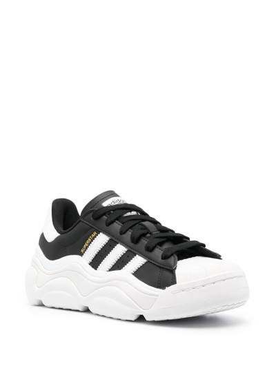 adidas Superstar chunky-sole leather sneakers outlook