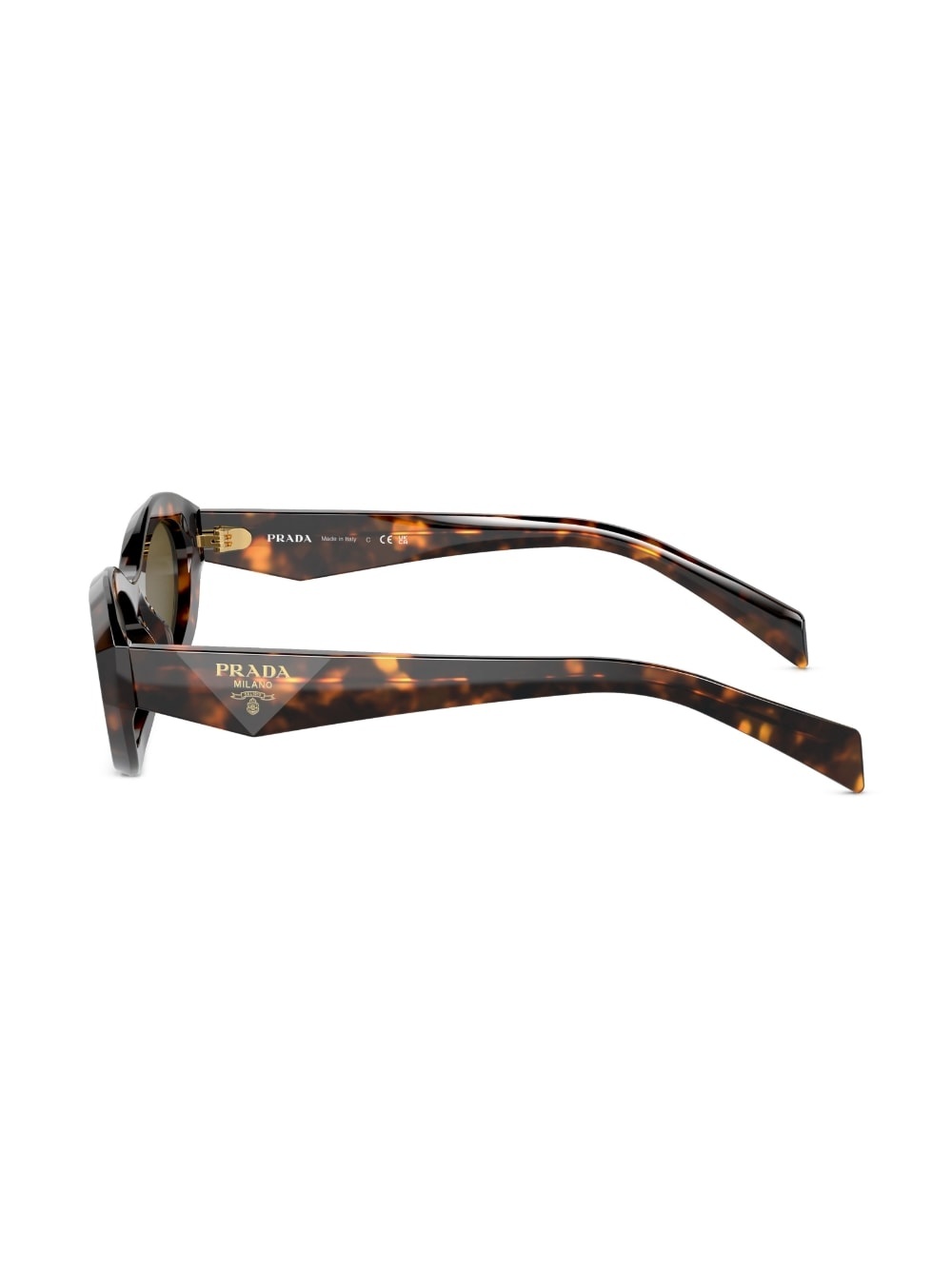 oval-frame sunglasses - 3