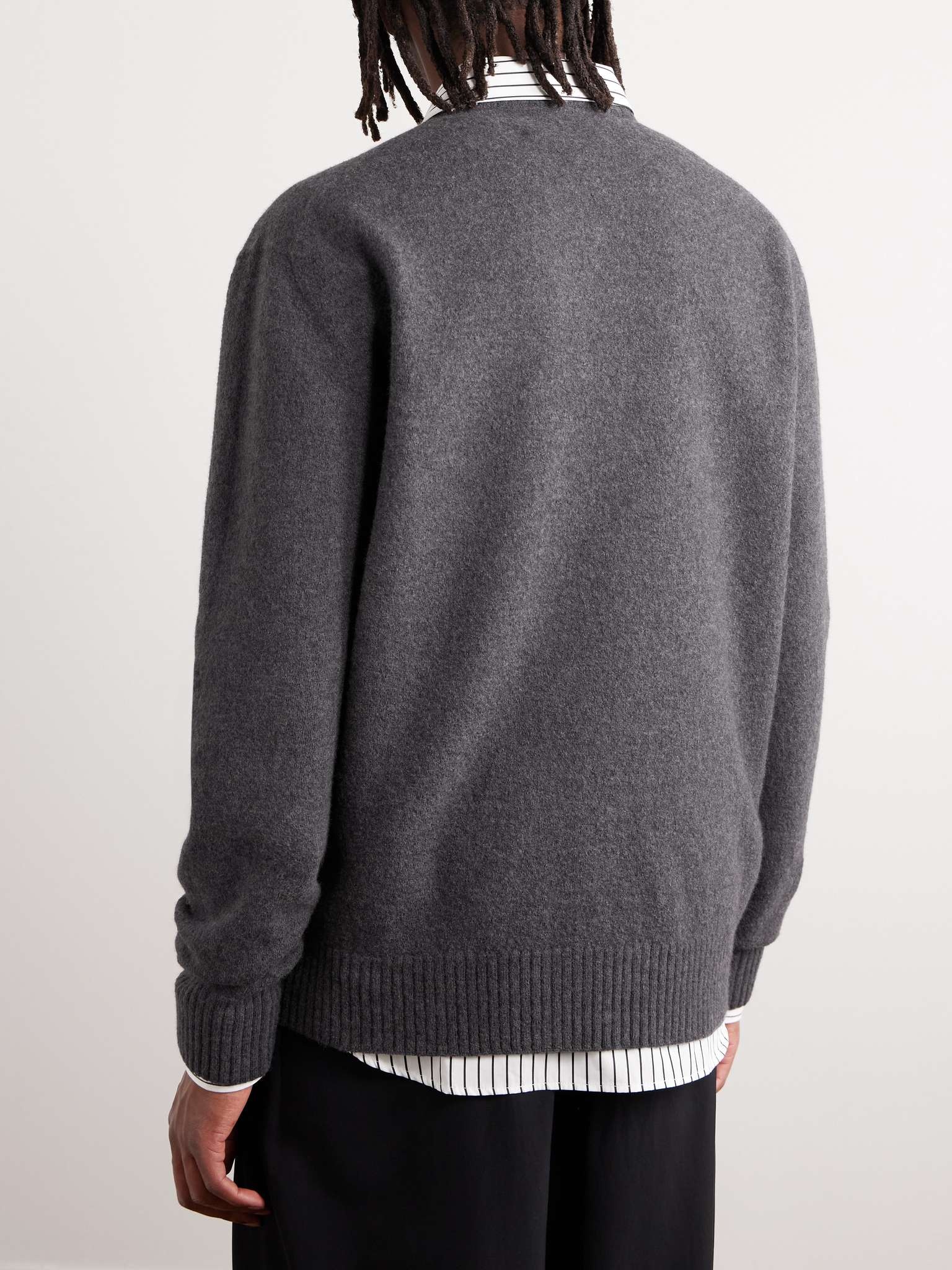 Boiled Wool Sweater - 4