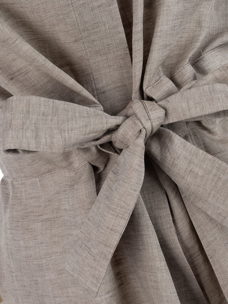 Abiti belted-detail midi dress 3