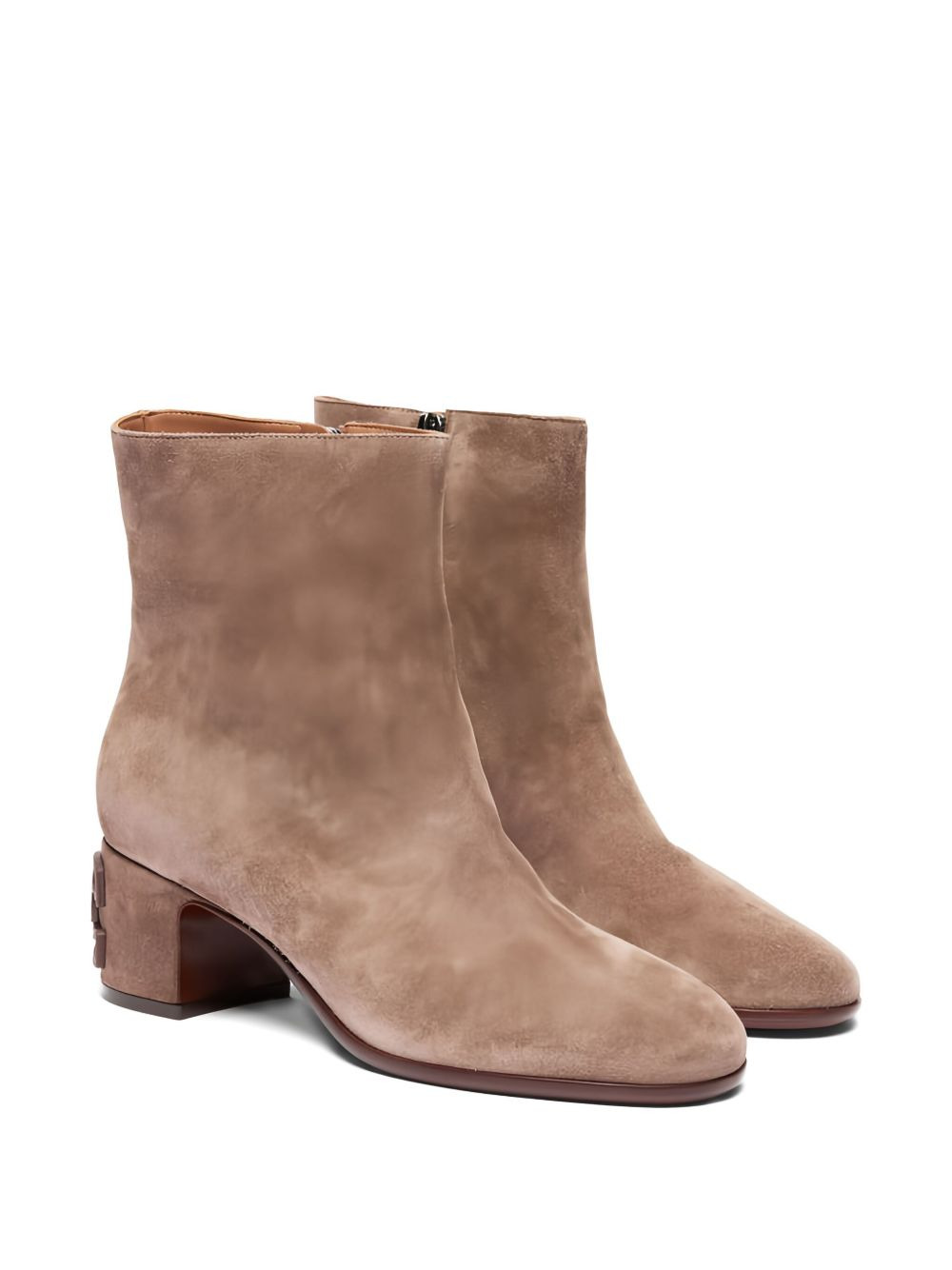 50mm Muni block-heel suede boots - 2