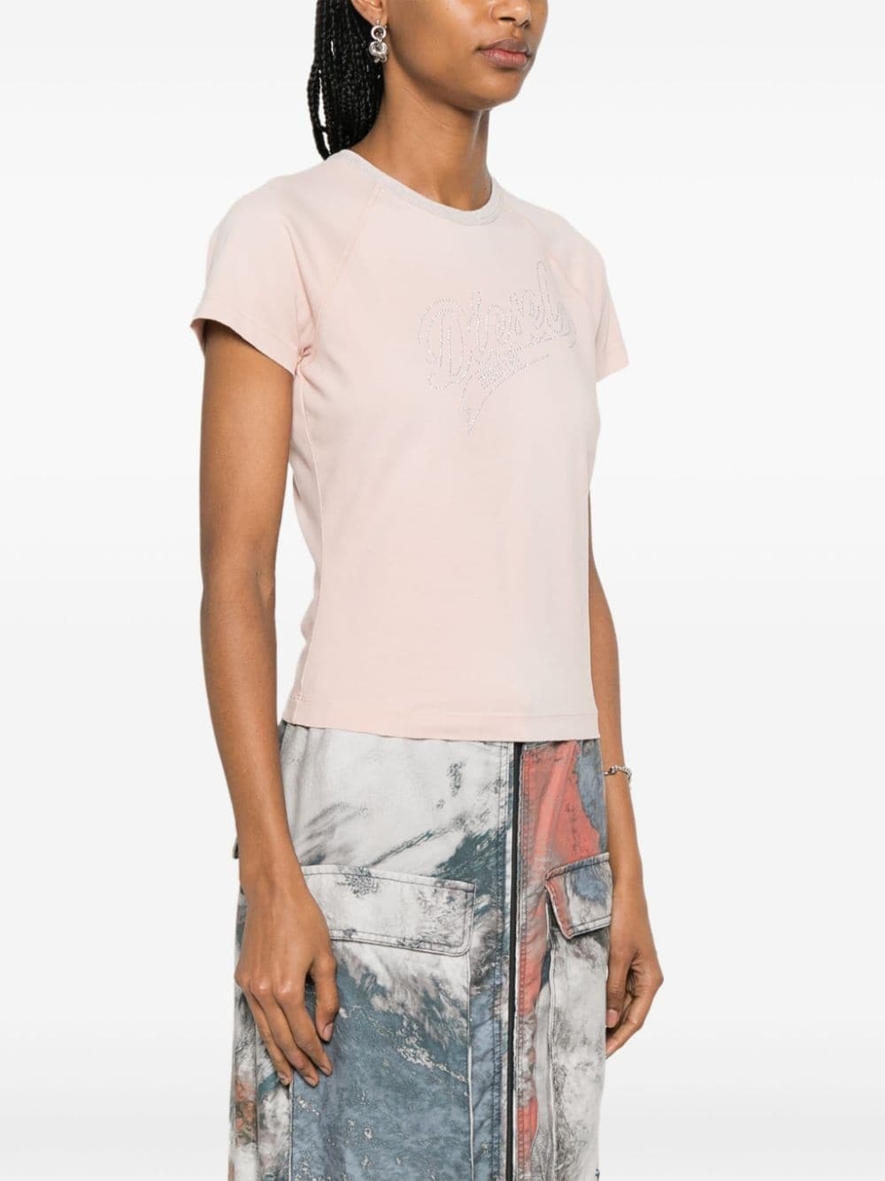 T-Vincie rhinestone-embellished T-shirt - 3