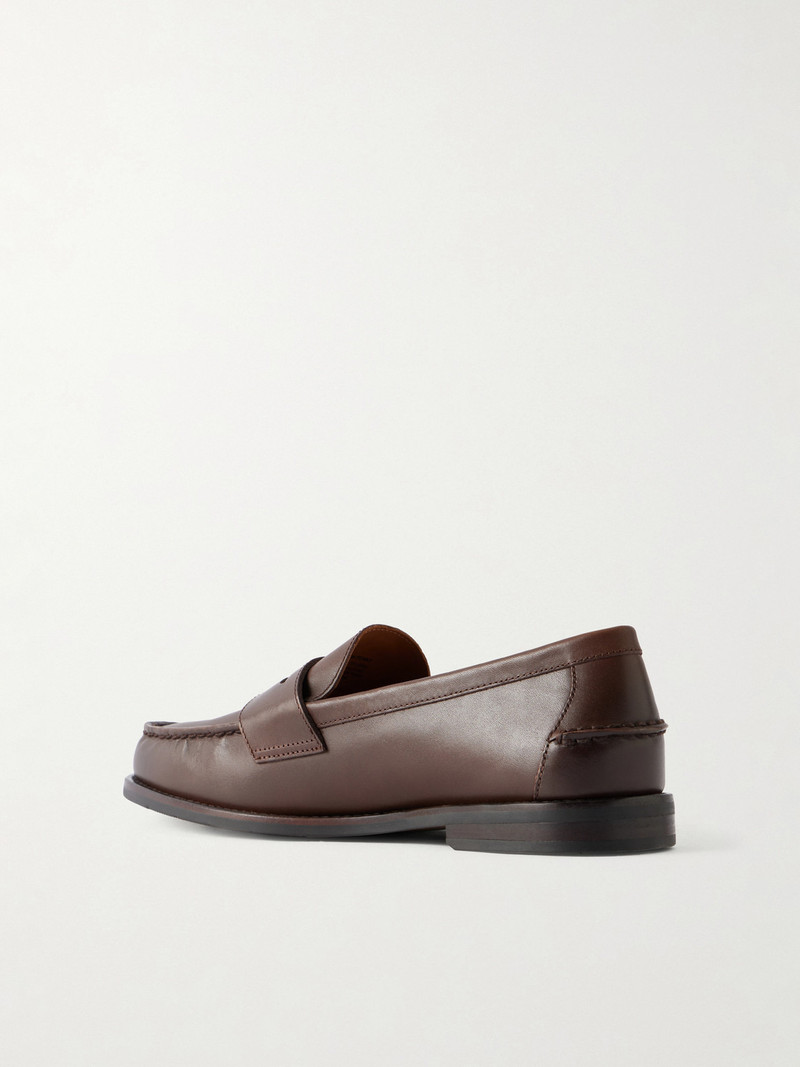 Alston Leather Penny Loafers 4