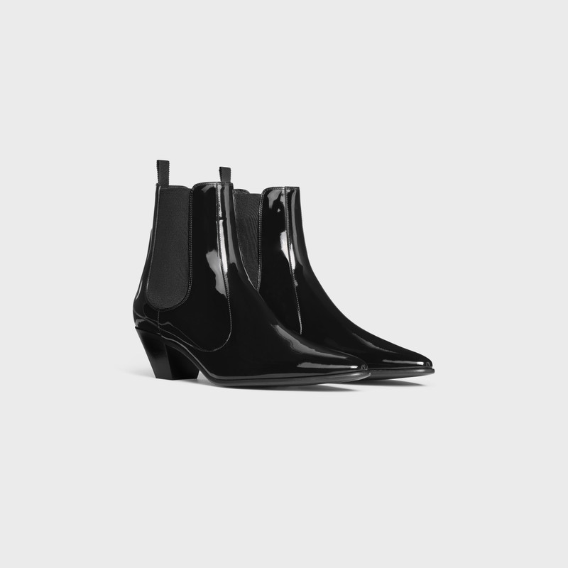 CELINE HECTOR CHELSEA BOOT in PATENT CALFSKIN 2