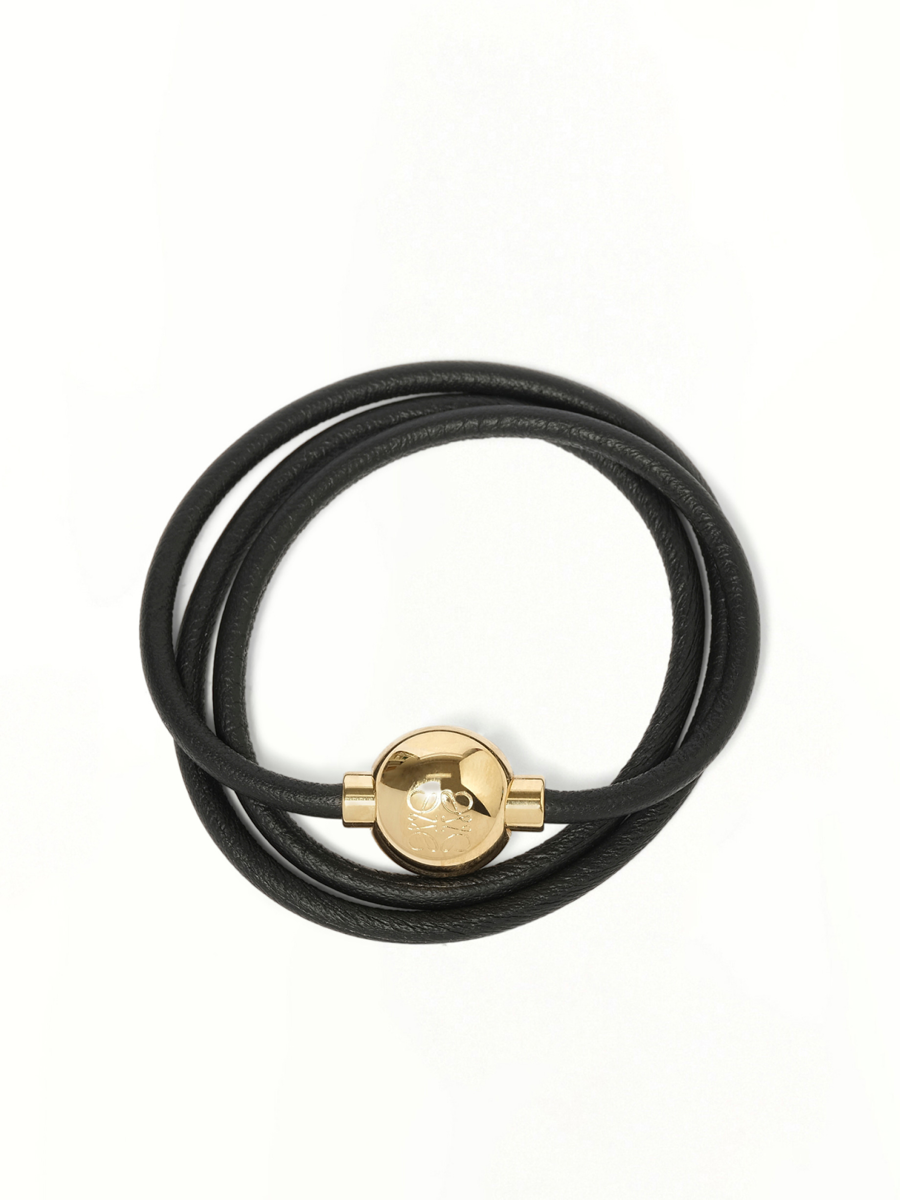 New Pebble Bracelet in Black/Gold - 2