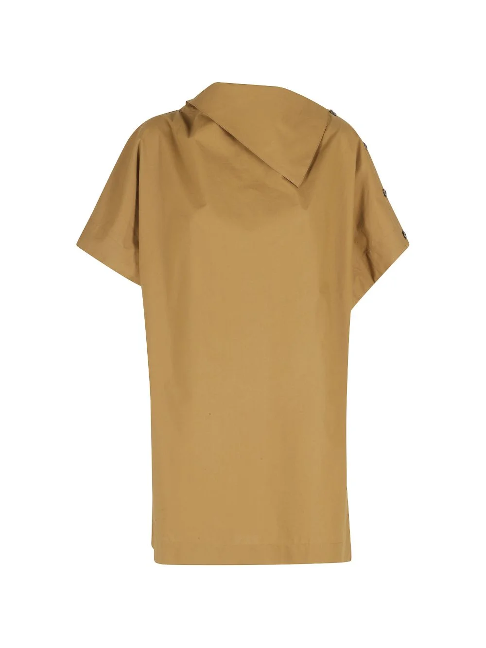 buttoned-shoulder top - 1