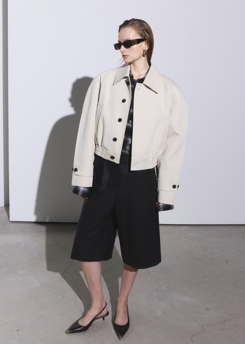 Turenne Curved Jacket - Beige 10