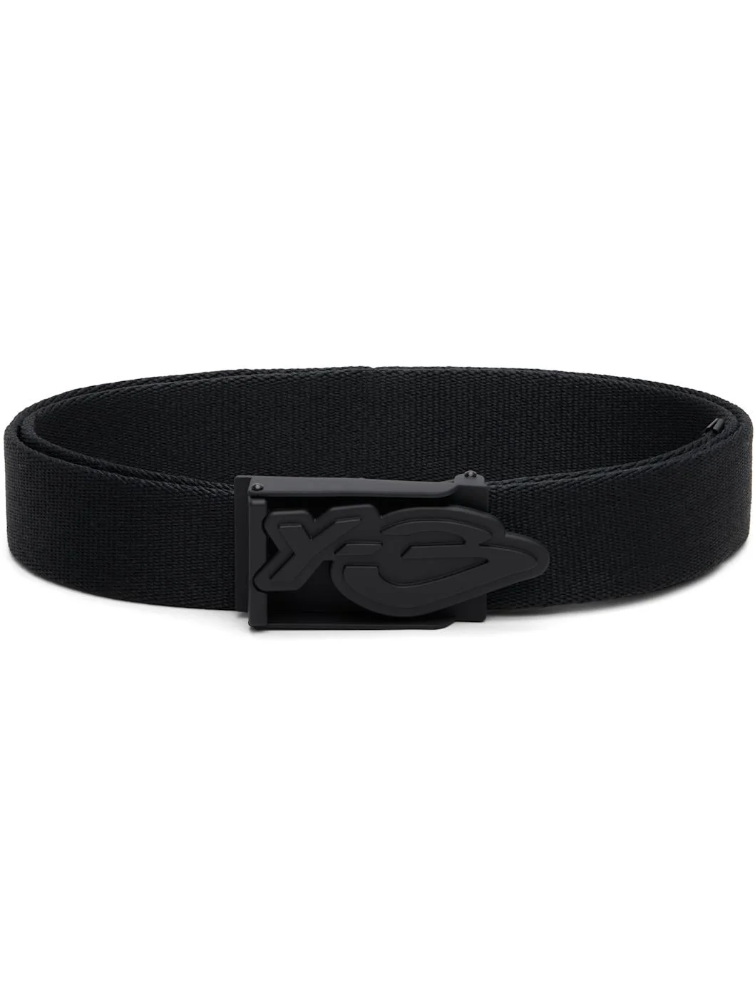 Black Graphic Logo Belt - 1