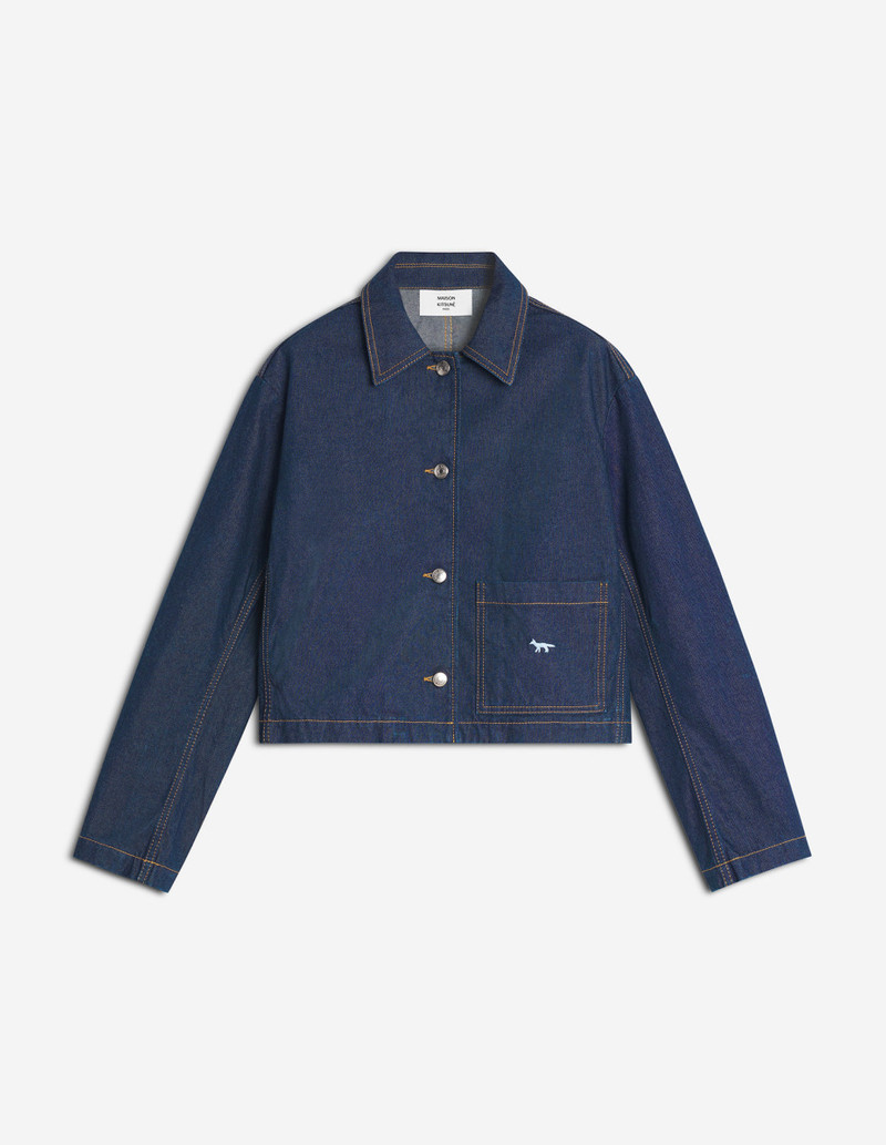 DENIM CROPPED JACKET 1