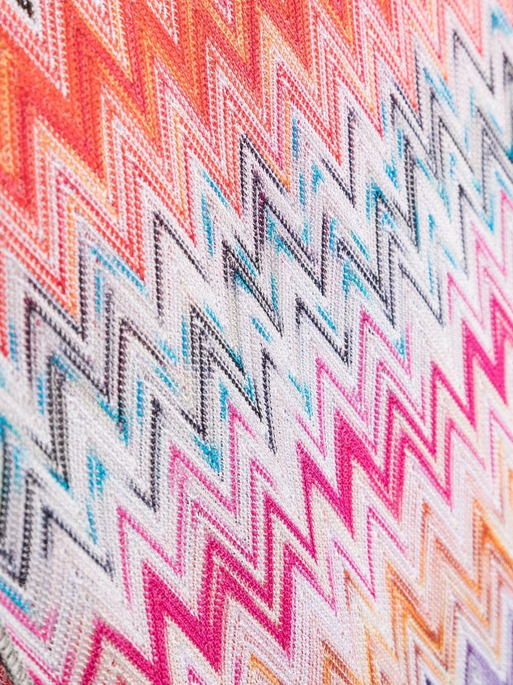 zigzag woven scarf - 3