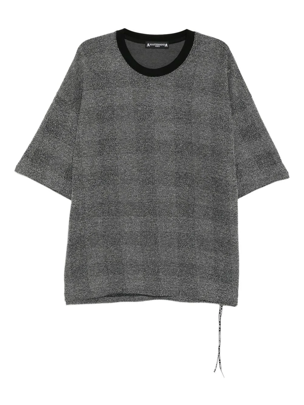 logo-embroidered T-shirt - 1