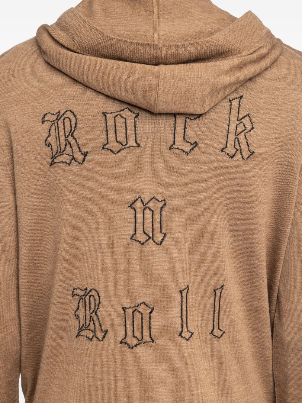 Clash hooded zip-up sweater - 5