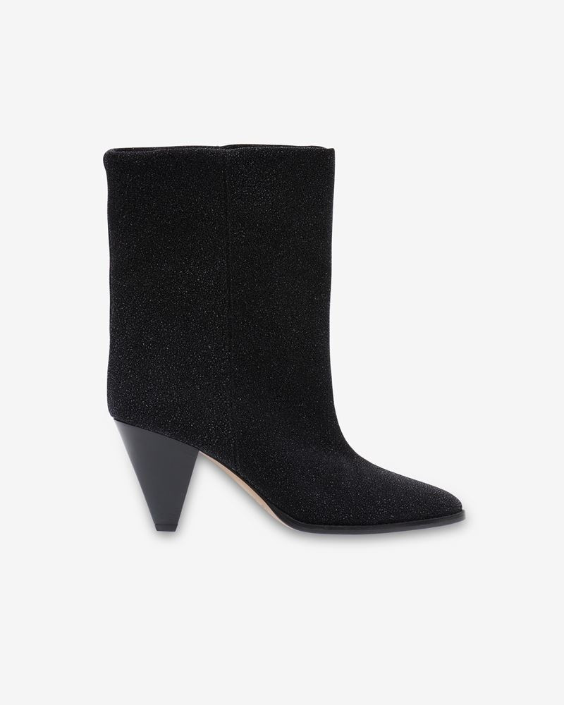 ROUXA GLITTER SUEDE LEATHER BOOTS - 1
