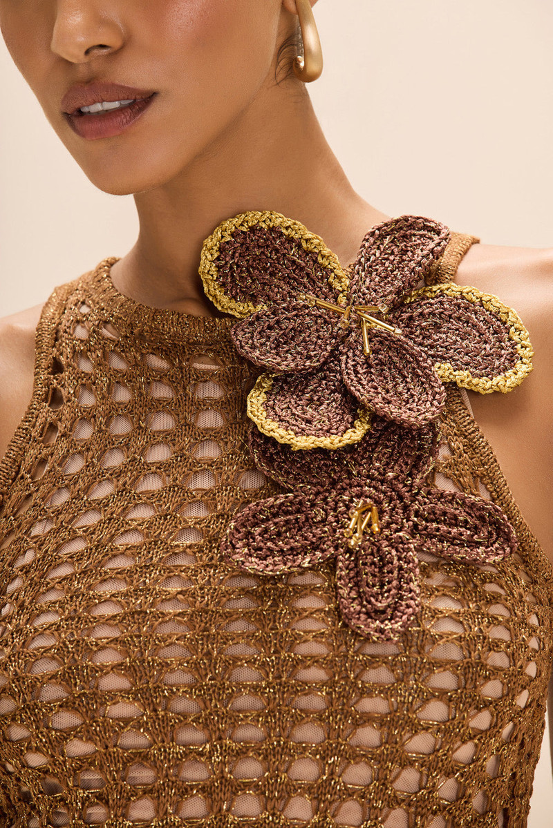 PatBO GAIA KNIT MINI DRESS outlook