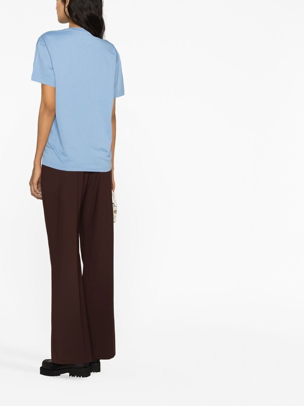 logo print T-shirt - 3