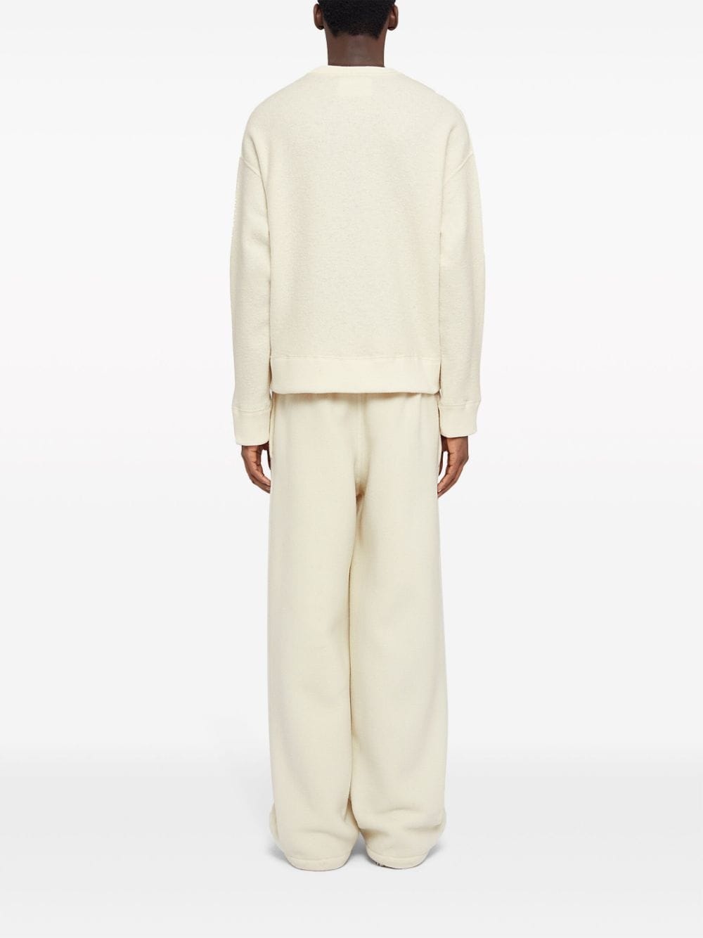felted drop-shoulder jumper - 4
