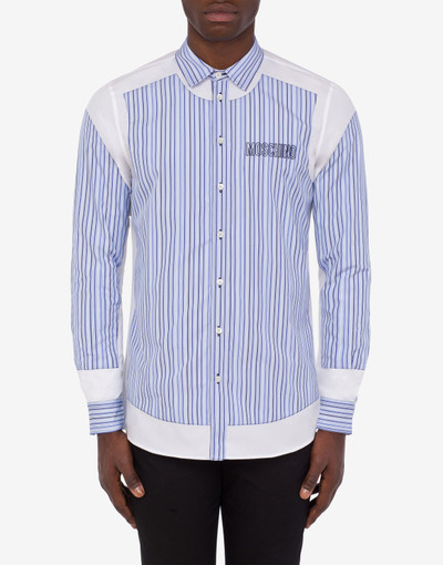 Moschino SEWING STRIPES POPLIN SHIRT outlook