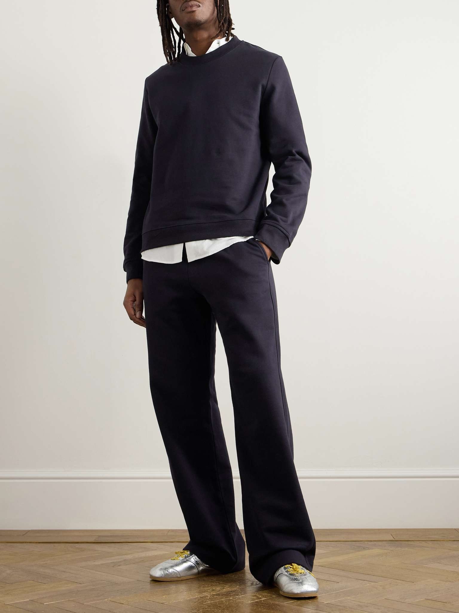 Dries Van Noten Straight-Leg Cotton-Jersey Sweatpants mrporter