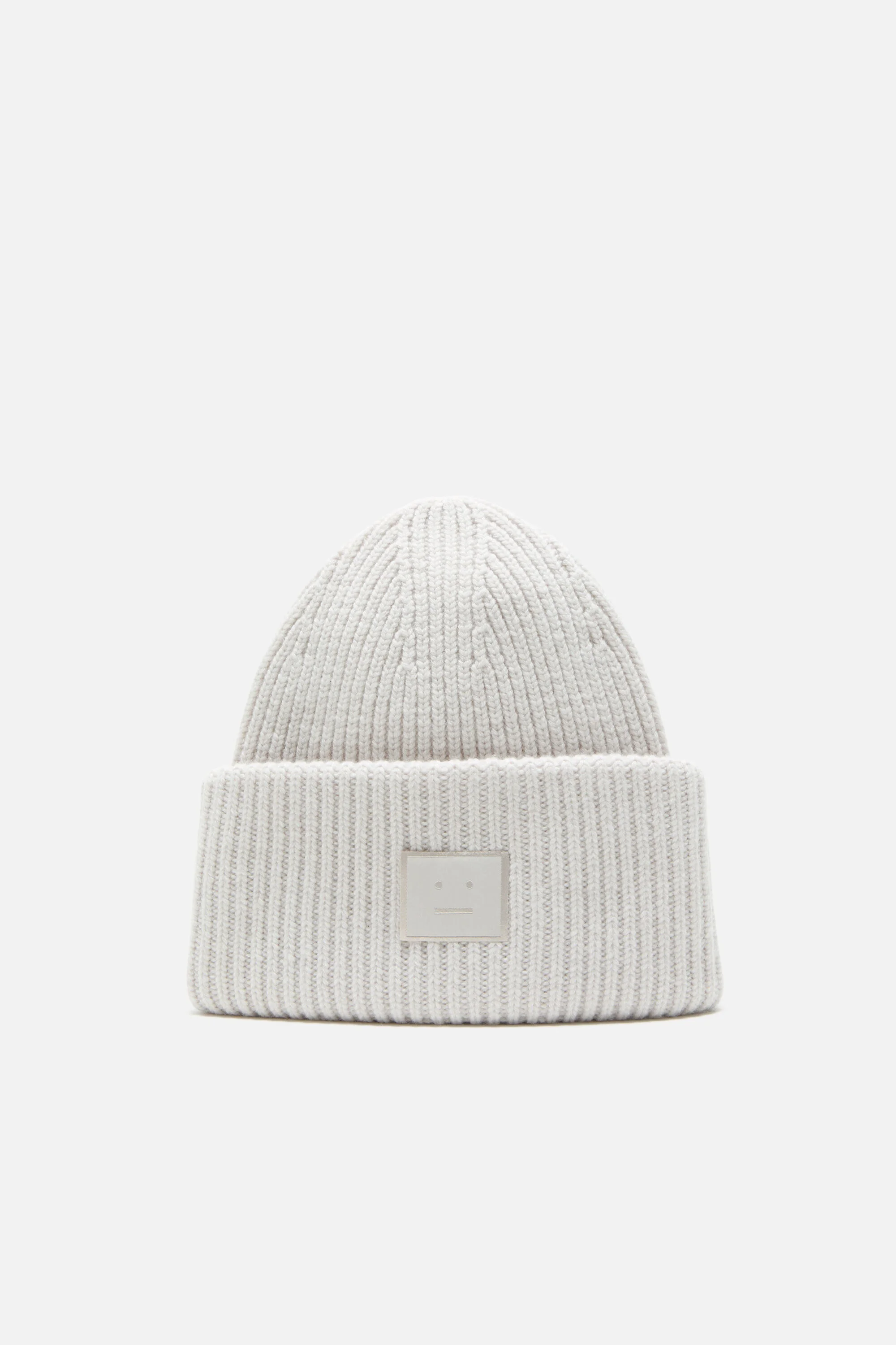Large face logo beanie - Yak - Light grey - 1