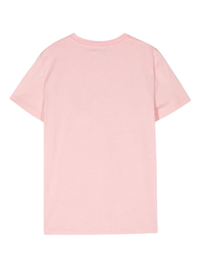 Max Mara monogram-print cotton T-shirt outlook