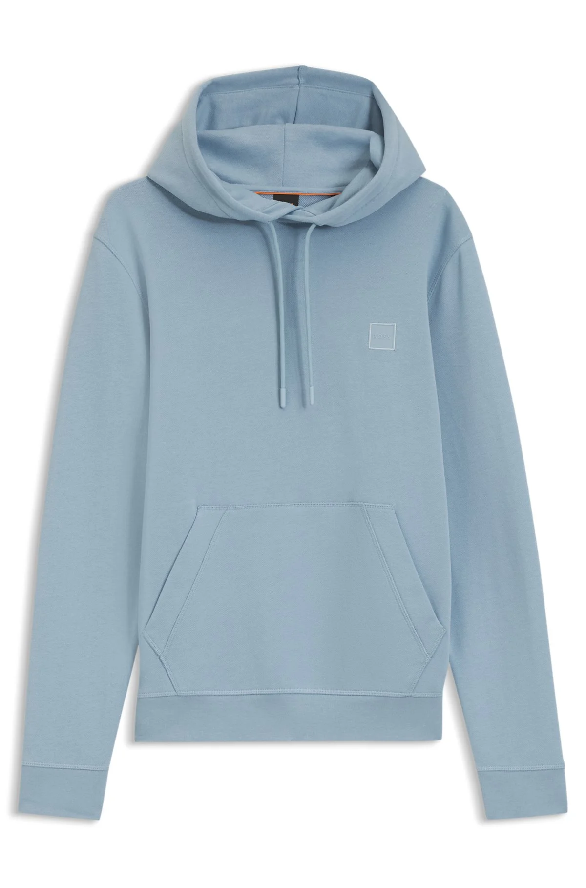 LOGO-PATCH HOODIE IN COTTON TERRY - 1