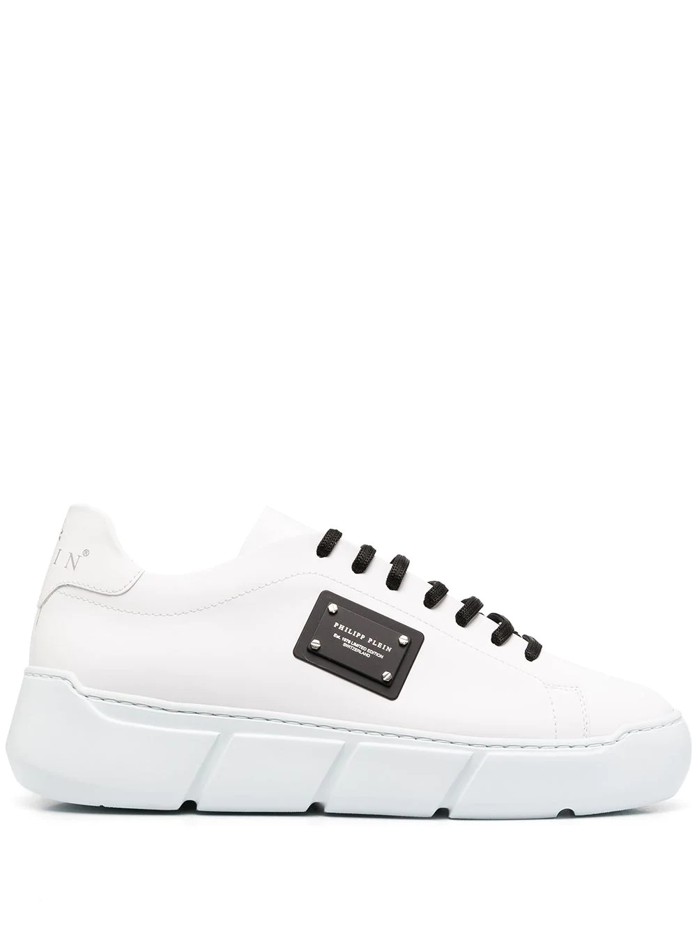 chunky sole low-top sneakers - 1