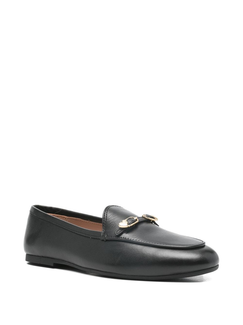 Moschino buckle-detail loafers outlook
