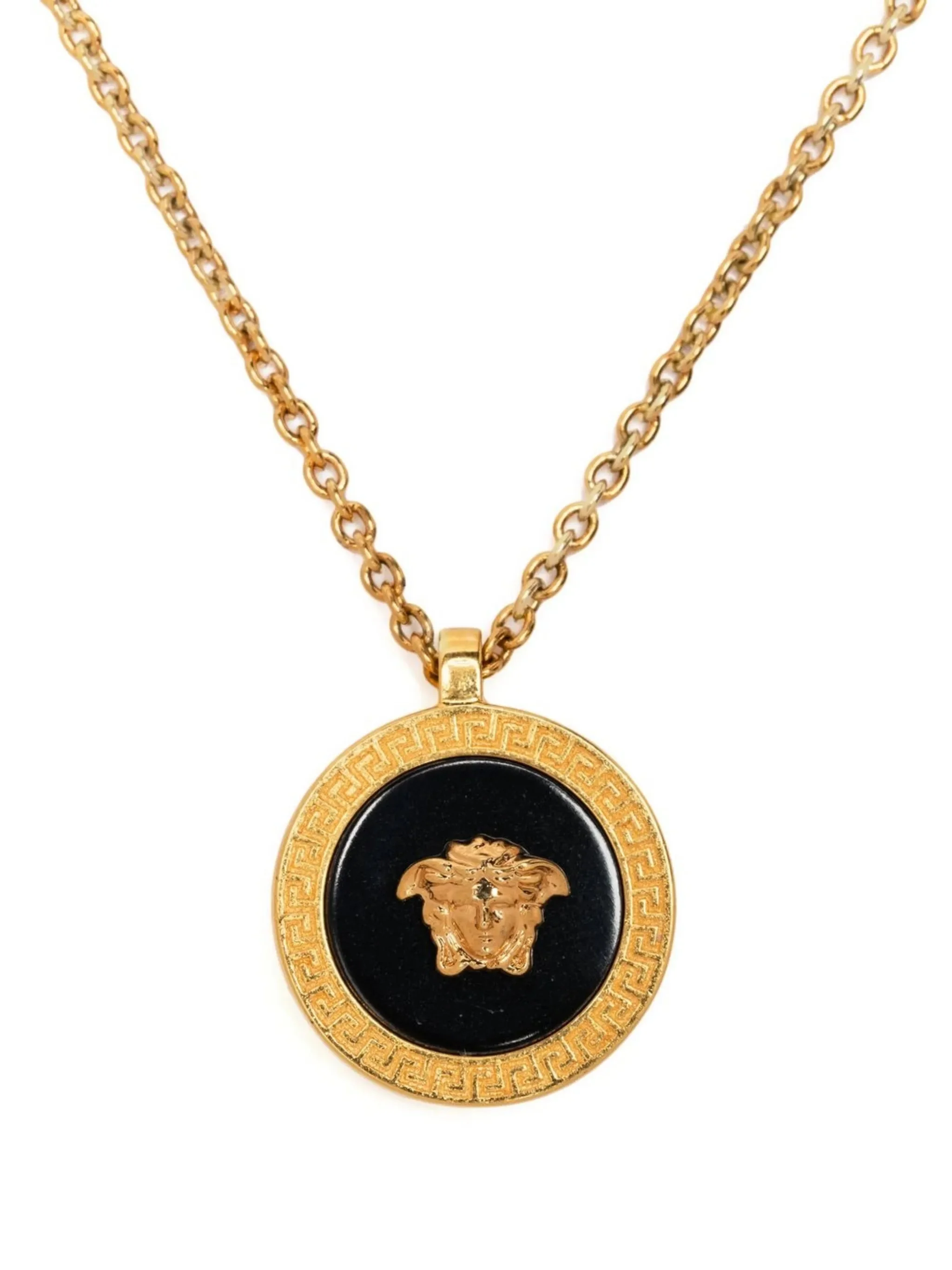 Versace Medusa Pendant Necklace - 1