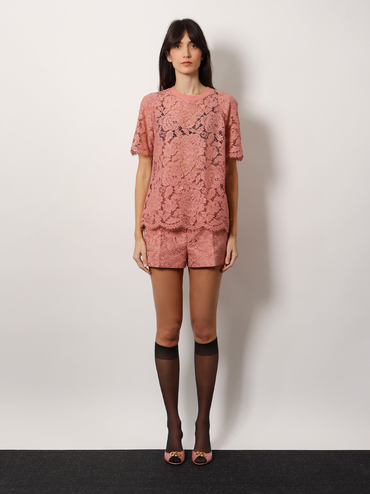 Dg Floral Lace Top - 3