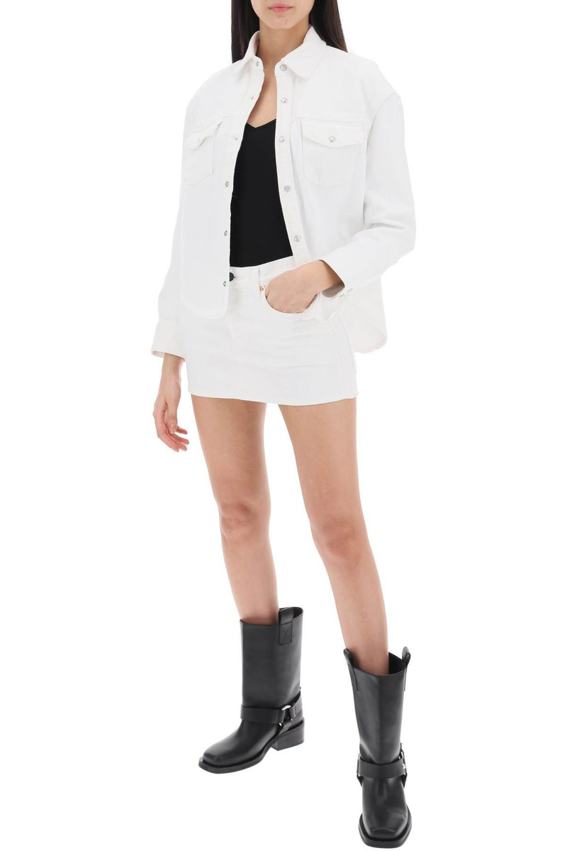 WARDROBE.NYC DENIM MINI SKIRT outlook